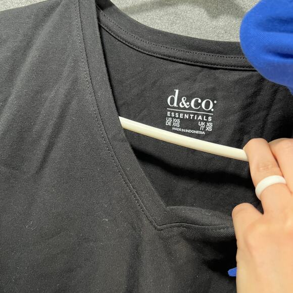 Denim & Co. Essentials Perfect Jersey Set of Three Knit Tops Size XXS - Picture 8 of 9